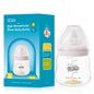 MAMIJOY Biberon in vetro per bambini alto 80/160/240 ml in borosilicato a bocca larga anti-gonfiore con scala graduata trasparente Biberon senza BPA e BPS GB61