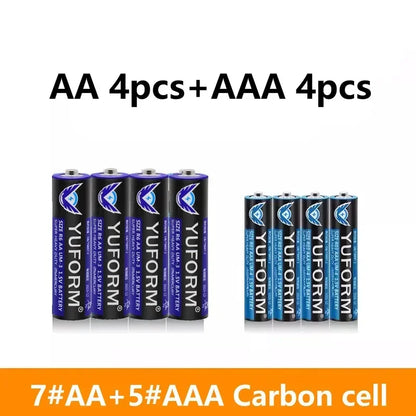Batteria AAA Batteria a secco alcalina monouso AA da 1,5 V per giocattoli luminosi a LED Fotocamera Mp3FlashShaverCDPlayerMouse wireless