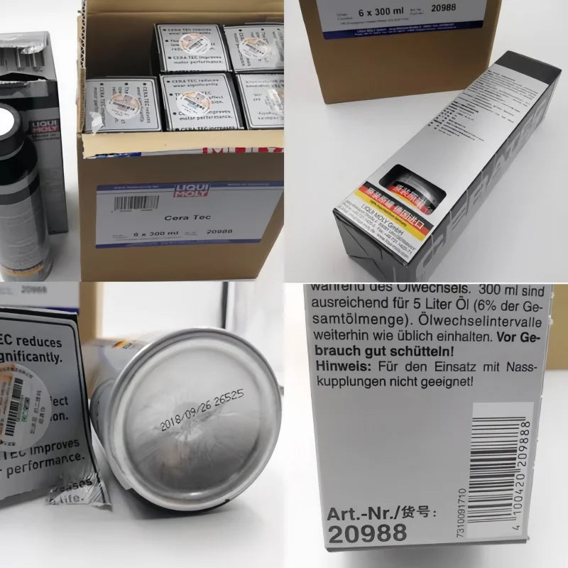 Liqui Moly CeraTec Additivo Ceramico per Olio Motore, Antiusura e Riduttore di Attrito, Protettore per Motori Turbo Auto