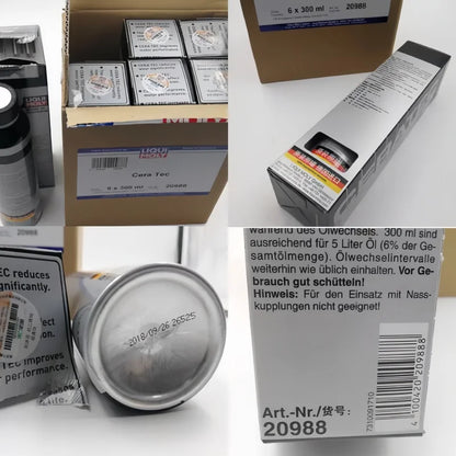 Liqui Moly CeraTec Additivo Ceramico per Olio Motore, Antiusura e Riduttore di Attrito, Protettore per Motori Turbo Auto