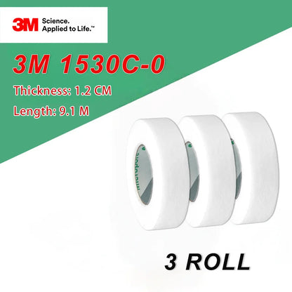 Nastro chirurgico microporoso originale 3M 1530 Nastro ipoallergenico ad adesione delicata bianca altamente traspirante
