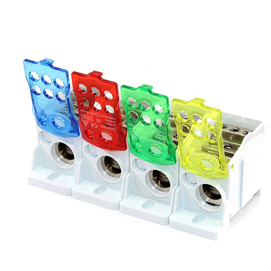Elettrico Split Morsettiera su Guida Din Scatola di Giunzione Cavo di Alimentazione Connettore Elettrico UKK80A 125A 160A 250A 400A 500A