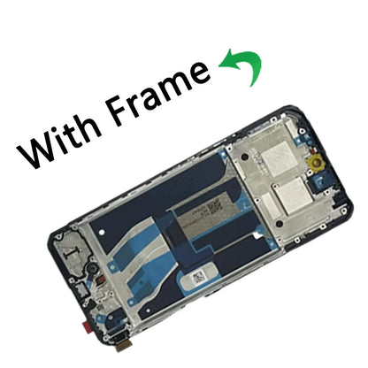 Super AMOLED Per Realme 12 + Plus 5G RMX3867 Display LCD Telaio Dello Schermo Touch Digitizer Per Realme 12 4G RMX3871 Display