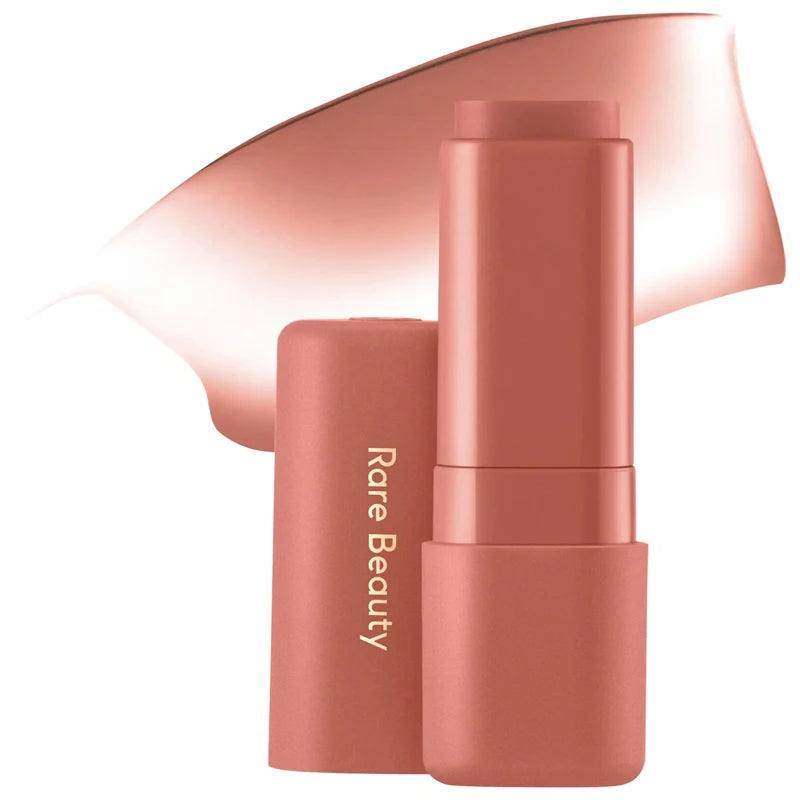 Balsamo Labbra al Burro Rare Beauty, Nutriente, Lucido, Cura delle Labbra, Cosmetico Quotidiano Lenitivo per Donne, Disponibile in Molteplici Tonalità