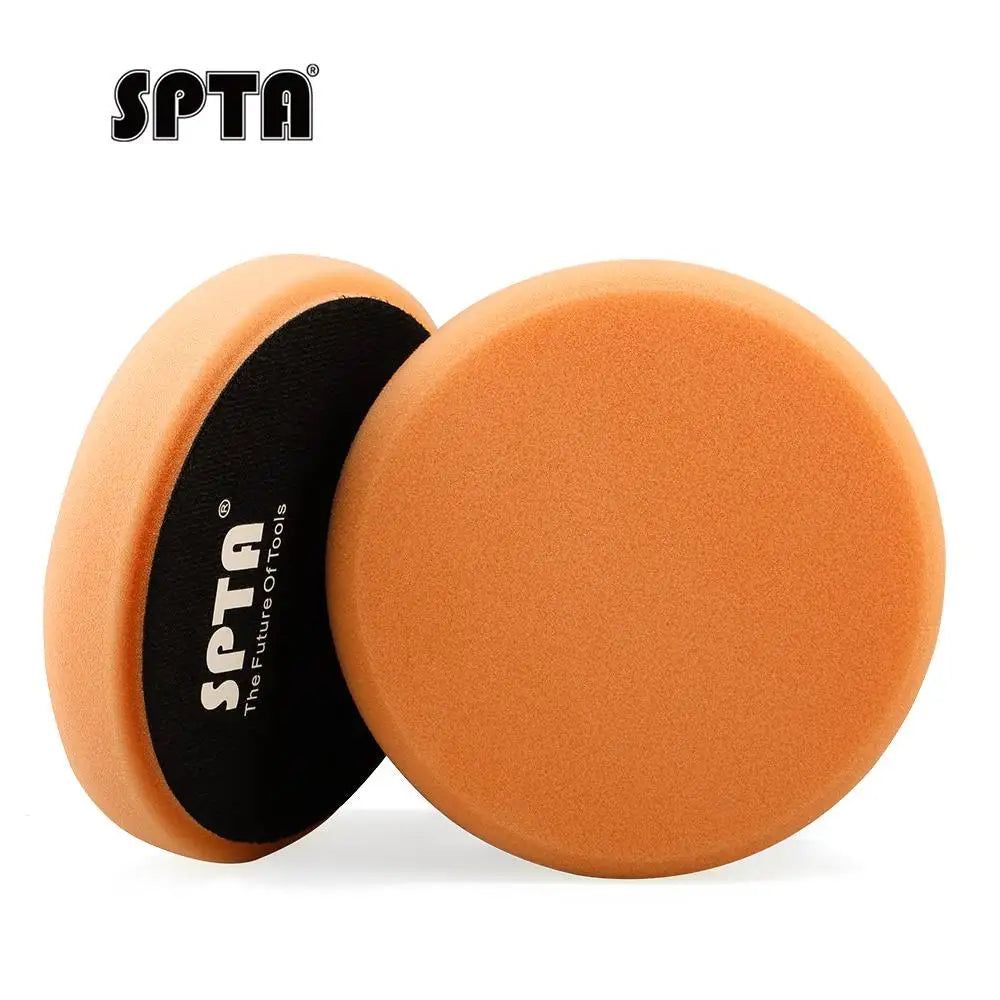 SPTA 1PC 3"(80mm)/5"(125mm)/6"(150mm)/7"(180mm) Spugna rotonda in schiuma per lucidatura per lucidatrice per auto RO/DA/GA Rimuovi segni di levigatura