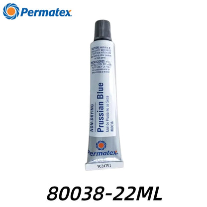Permatex 80038 Prussian Blue Fitting Compound 0.75 oz Pasta Non Essiccante per Cuscinetti, Valvole, Ingranaggi, Utensili per Motori Automobilistici
