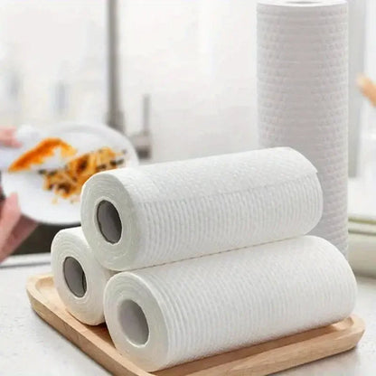 500/50pcs Cucina Riutilizzabile Stracci Usa E Getta Panni di Pulizia Non Tessuti Lavaggio Strofinacci Straccio Asciugamani di Stoffa Pad Antiaderente