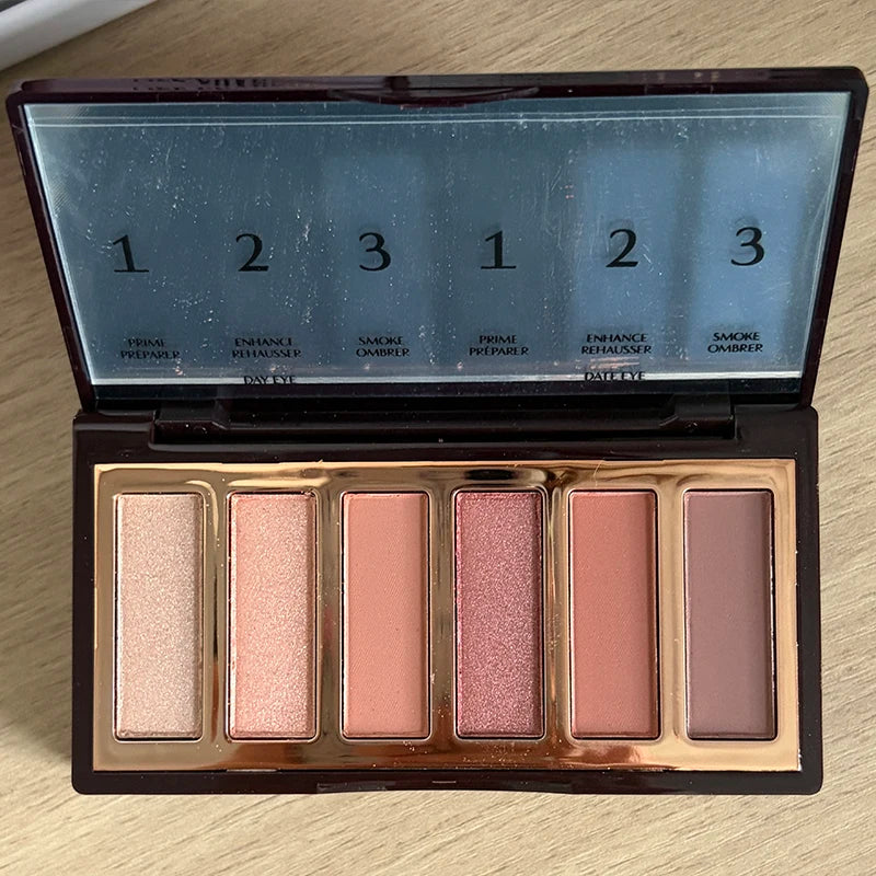 Nuovo disco riparatore lucidante per pelli della marca Charlotte 7g e ombretto in crema naturale facile da applicare, fondotinta Tilbury Cosmetics