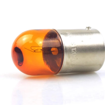 Philips 2 Lampade RY10W 12V 10W BAU15s Colore Ambra, Luci di Segnalazione Standard, Indicatori Standard 12093NA