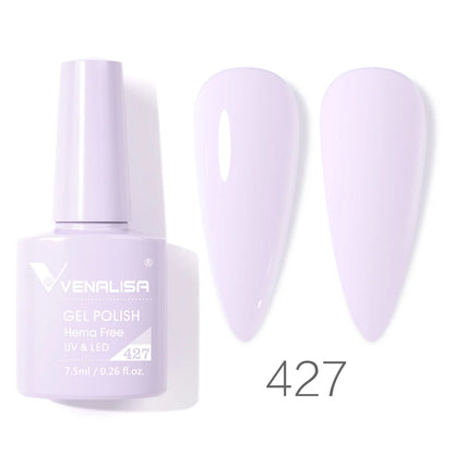 VENALISA Smalto gel per unghie da 7,5 ml Sparkle Glitter Diamante Brillante Colori estivi Semi permanente Soak off Vernice gel per unghie UV LED