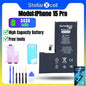 Batteria StellarXcell Ultra per iPhone, Spedita dalla Germania, per iPhone 7 8 X XR XS XSMAX 11 12 13 14 15 Mini Plus Pro Promax, Batteria ad Alta Capacità, Batteria di Alta Qualità, Batteria Sostitutiva per iPhone con Stru