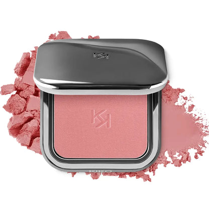 KIKO Unlimited Blush 6g, blush in polvere opaca monocromatica, con una tenuta fino a 12 ore, ricco di colore. Lucidalabbra 3D Hydra 6ml, idratante.