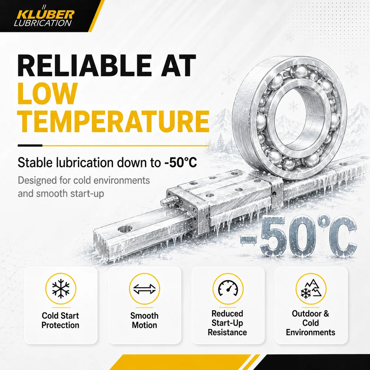 Grasso Sintetico Originale Kluber ISOFLEX TOPAS NB 52 per Cuscinetti, Lubrificante a Bassa Temperatura e Lunga Durata per Ingranaggi
