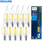 Philips Master LED Candela E14 Lampade a filamento 3,4 W = 40 W) BA35 Lampadine classiche 220-240 V DimTone Dimmerabile Luce decorativa bianca calda