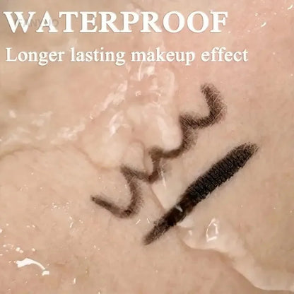1-20 matite per eyeliner nere impermeabili - Trucco occhi punk liscio, altamente pigmentato, a lunga tenuta, resistente alle sbavature e adatto ai principianti