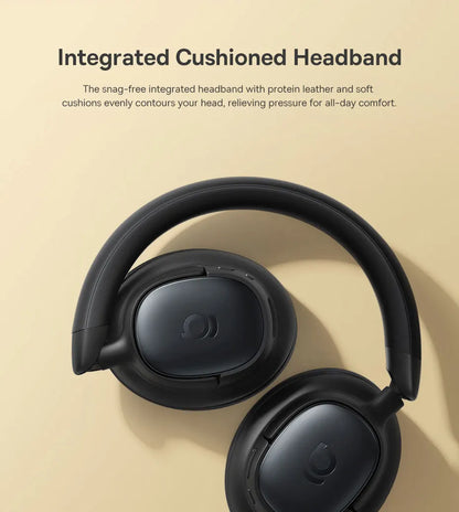 Cuffie Bluetooth Baseus Bowie MH1 con Cancellazione del Rumore 48dB, Hi-res LDAC, Cuffie Over-Ear, Auricolari Wireless