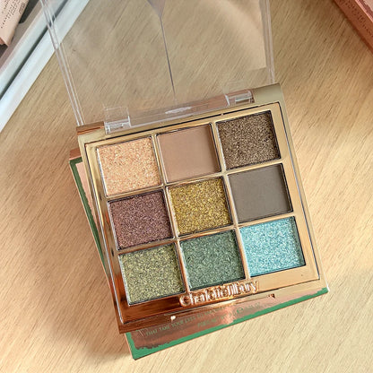 Nuovo disco riparatore lucidante per pelli della marca Charlotte 7g e ombretto in crema naturale facile da applicare, fondotinta Tilbury Cosmetics