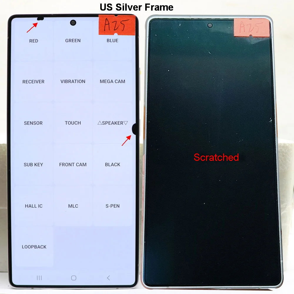 Display SUPER AMOLED S25 Ultra con Difetti per Samsung Galaxy S25 Ultra S938 SM-S938B S938U, Gruppo Schermo LCD e Touch Screen