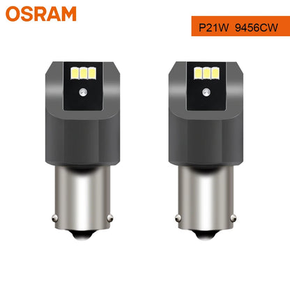 OSRAM Aggiornamento Luce di segnalazione a LED S25 P21W PY21W P21/5W LEDriving SL Advance 1156 1157 LED Lampadina fendinebbia per auto Posizione freno Lampada stop 2X