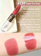 KIKO Matte Fusion Pressed Powder e Double Touch Lip Gloss 2 in 1 Set Trucco Viso e Labbra a Lunga Durata con Controllo dell'Olio, Specchio e Spugnetta