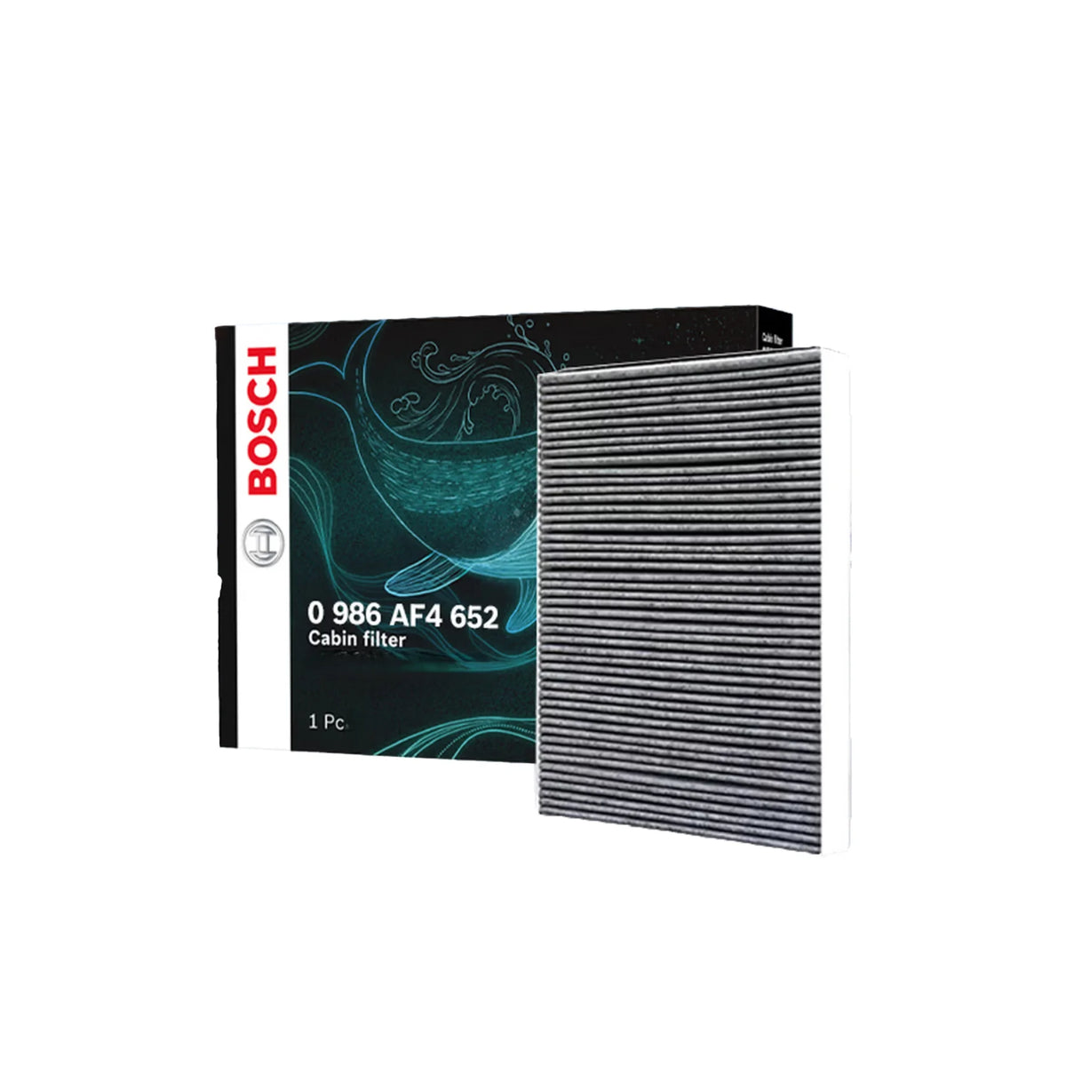 Filtro abitacolo attivo Bosch AF4652 per Nissan Rogue/X-Trail, Kicks, Altima, Juke, Micra, per Renault Clio, Captur, Sandero【OE：272773151R】
