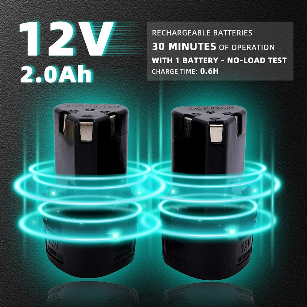 Lucidatrice per Auto Podofo Mini 12V Senza Fili, Macchina Lucidatrice Multifunzione a 6 Velocità, Lucidatrice per Auto con 3 Punte per Fari, Ruote, Bagagliaio