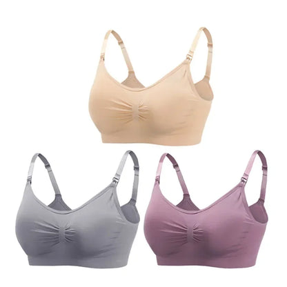 3 Pz/lotto Maternità Reggiseni Allattamento Cotone Allattamento Al Seno Donne Incinte Gravidanza Biancheria Intima Allattamento Al Seno Reggiseno Abbigliamento Lactancia