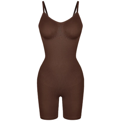 Nuovo Body Shapewear Donna Canotta Controllo della pancia Shaper completo del corpo Pantaloncini anti sfregamento Dimagrante Vita Trainer Butt Lifter