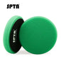 SPTA 1PC 3"(80mm)/5"(125mm)/6"(150mm)/7"(180mm) Spugna rotonda in schiuma per lucidatura per lucidatrice per auto RO/DA/GA Rimuovi segni di levigatura