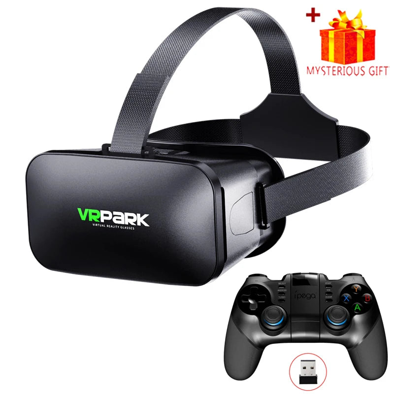Visore per Realtà Virtuale VR, Occhiali 3D, Casco per Smartphone, Lenti, Dispositivi, Visore per Giochi su Cellulare
