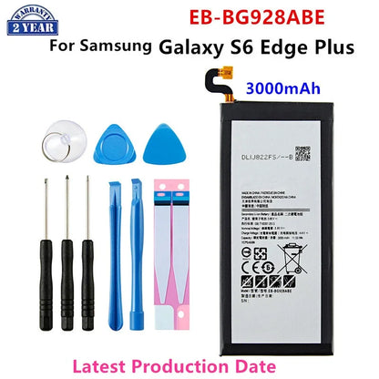 Nuovissima batteria EB-BG928ABE 3000mAh per Samsung S6 edge Plus SM-G9280 G928P G928F G928V G9280 G9287 Plus S6edge + + Tools