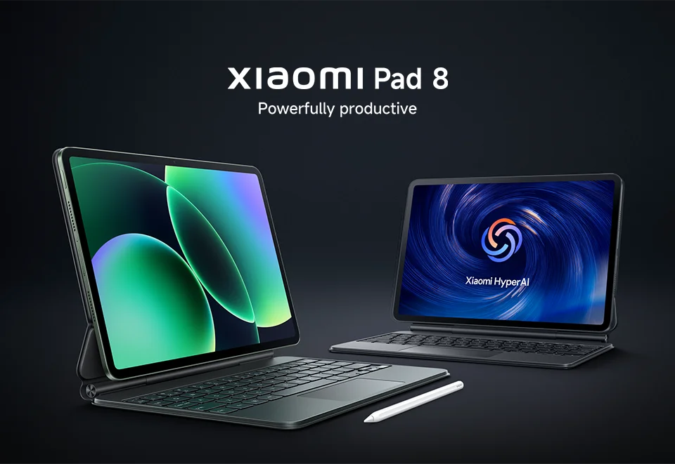 Xiaomi Pad 8 Versione Globale, Tablet con Display LCD da 11.2 Pollici 3.2K 144Hz, Snapdragon ®   Mi Pad con Fotocamera da 3MP di 8a Generazione e Batteria da 9200mAh