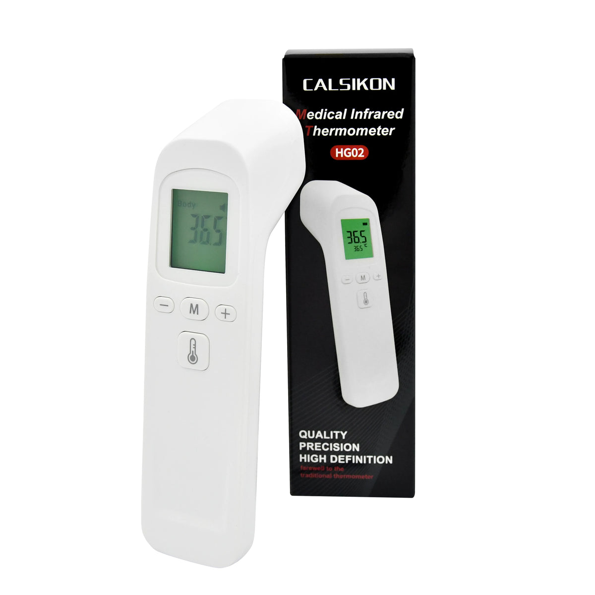 MAMIJOY Termometro per bambini LCD digitale a infrarossi Misurazione del corpo Fronte Orecchio Senza contatto Febbre per adulti Termometri per bambini IR