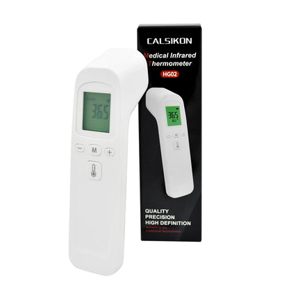 MAMIJOY Termometro per bambini LCD digitale a infrarossi Misurazione del corpo Fronte Orecchio Senza contatto Febbre per adulti Termometri per bambini IR