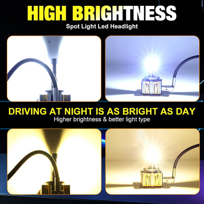 Fari LED XSTORM D1S D3S Canbus Xenon 80000LM 600W D1R D3R Lampadine LED HID 1:1 per Auto 6000K 4300K 12V 36V