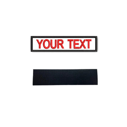Etichette con nome ricamate, patch personalizzate con nome, da applicare a caldo, da cucire o con gancio, per uniformi e camicie da lavoro. Scegli i tuoi colori.