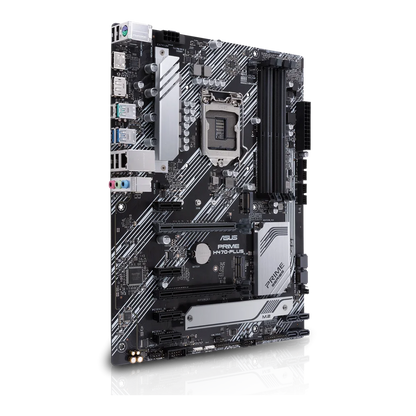 Scheda madre ASUS PRIME H470-PLUS Intel H470 LGA 1200 ATX con supporto per due slot M.2, compatibile con Core i3-10100, i3-10320, i5-10600, i9-10900F, i9-10900KF.