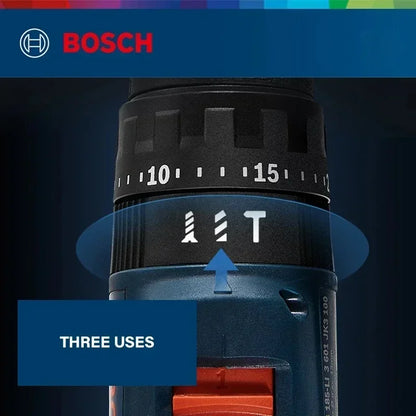 Trapano avvitatore a impulsi senza fili Bosch GSB 185-LI 18V, motore brushless, 1900 giri/min, cacciavite elettrico multifunzione, utensili elettrici (senza batteria)
