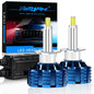 XSTORM H7 Lampadine a LED H1 H8 H11 Faro a LED Canbus HB3 9005 HB4 9006 360 °   Faro per auto 30000LM 9V 12V Lampade turbo per auto