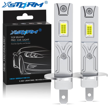 XSTORM H1 Lampadina per fari a LED 60000LM 150W Lampada fendinebbia automatica ad alta potenza 6500K 12V Luci a LED per lampade frontali per auto Lampada da guida