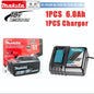 Batteria originale Makita 18V, 5Ah/6Ah, agli ioni di litio, per Makita BL1830, BL1815, BL1860, BL1840. Batteria di ricambio per utensili elettrici Makita.