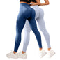 Leggings Modellanti Anti-Cellulite 2 Pezzi, Compressione 3D, Vita Alta, Senza Cuciture, Push-Up, Opachi, Pantaloni Sportivi per Yoga e Fitness