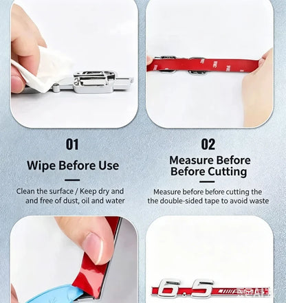 3M VHB Forte biadesivo adesivo 3M 4229P 5-50mm Nastro adesivo in schiuma senza traccia impermeabile per auto casa interna ad alta temperatura