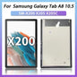 LCD testato per Samsung Tab A8 10.5 (2021) wi-fi SM-X200 LTE SM-X205 Display LCD Touch Screen Digitizer Assembly