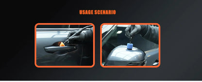 Set di Sfere Lucidanti Flessibili SPTA Mini con Tamburi Conici e Cilindrici per Dettagli Auto e Lucidatura in Spazi Ristretti