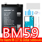 NOHON Batteria Per Xiaomi Mi 10 9 8 11T Pro 10T 11 Lite 12 12S 12X 13 6 5 MAX MIX 4 3 2 2S BM4R BM53 BM55 BM58 BM59 BP42 Batteria