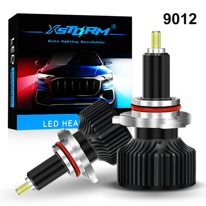 XSTORM H7 Faro LED 100W 20000LM H1 H11 9005 9012 Luce LED a 360° Faro auto automatico con ventola turbo luce 6000K 18 chip