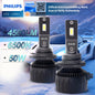 Philips Ultinon Rally 3551 LED H4 H7 H11 HB3/4 9006 9005 HIR2 Faro Auto 6500K Bianco Potenza Massima 50W Lumen Massimi 4500lm Lampadina LED