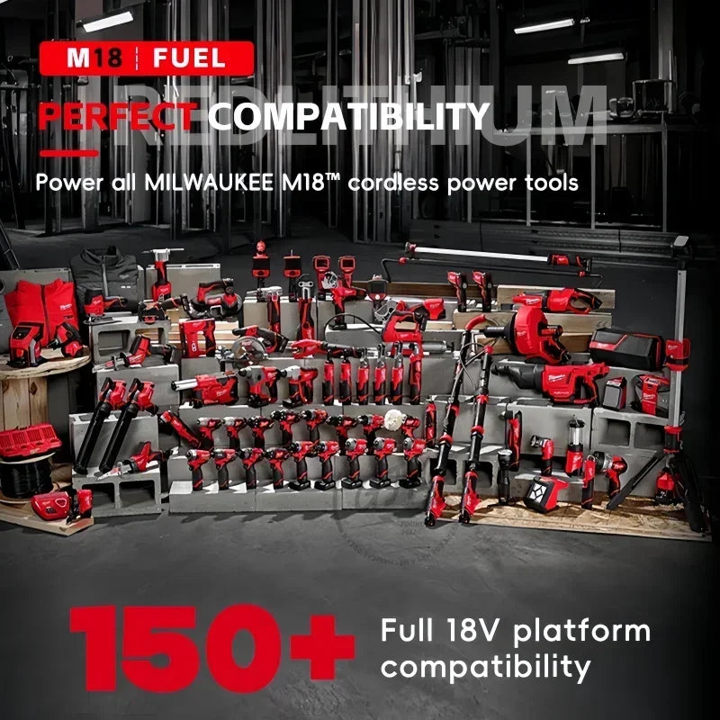 Batteria di ricambio Milwaukee 12V per 6.0Ah XC 48-11-2412 48-11-2440, compatibile con M12 Fuel MLW2553-20 2462-20