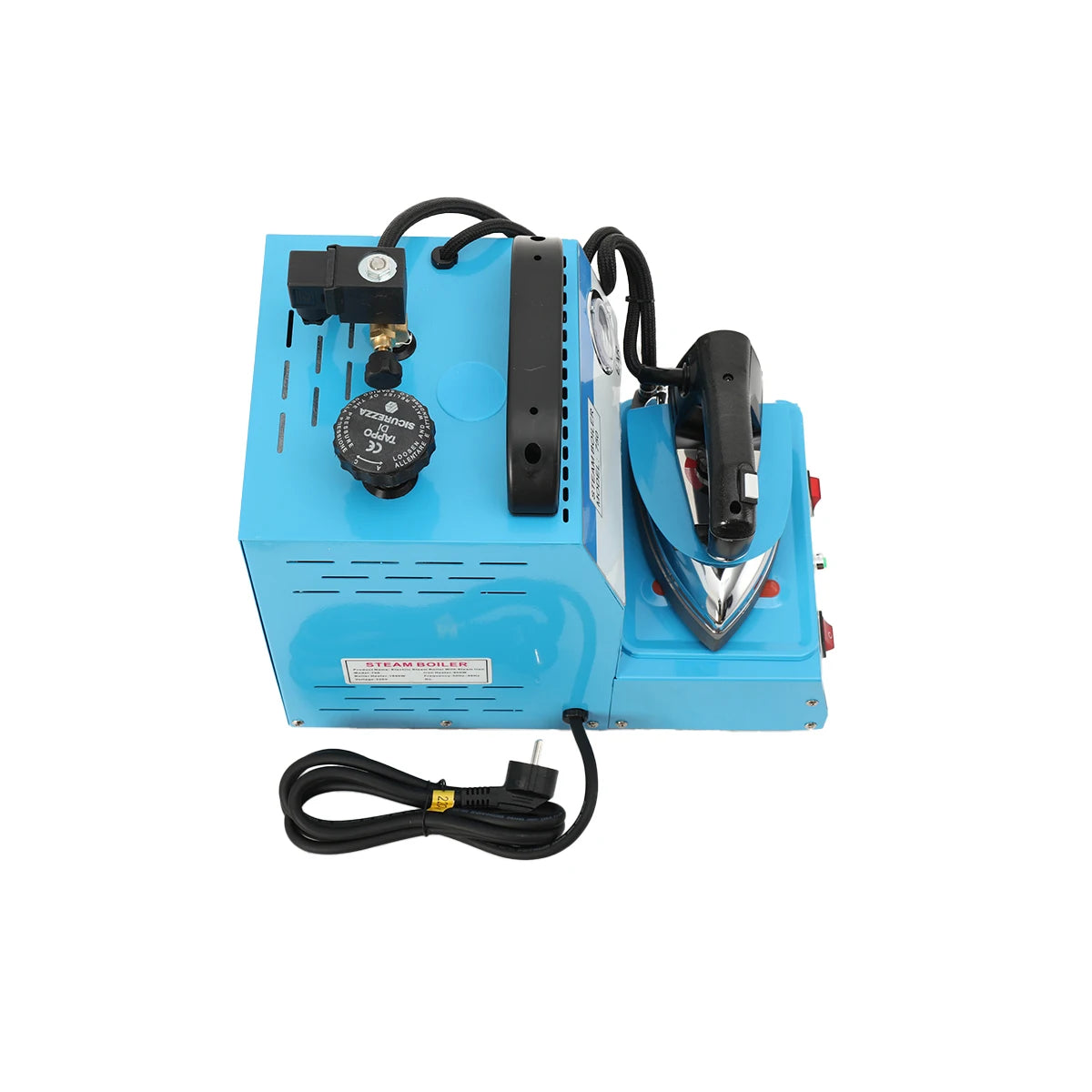 Ferro da Stiro Elettrico 1600W 220V, Macchina da Stiro a Pressione Verticale, Ferro da Stiro a Vapore Industriale ad Alta Potenza